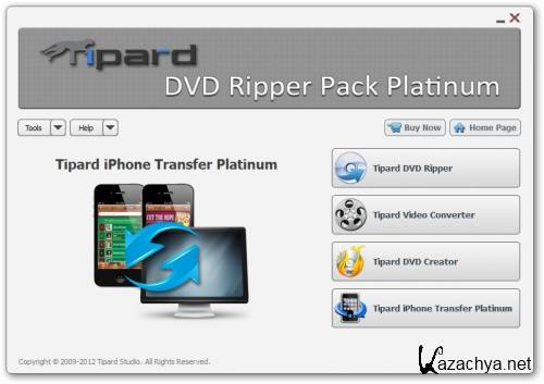 Tipard DVD Ripper Pack Platinum 6.1.36 Portable by SamDel ENG