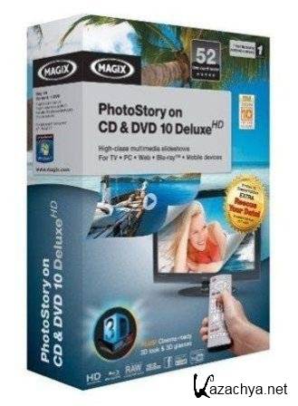 Magix PhotoStory on CD & DVD v10.0.5.3 Deluxe (2012/ENG/RUS)