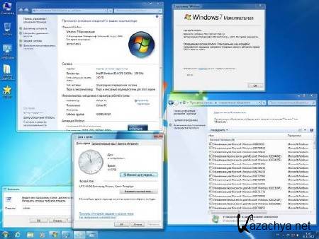 Windows 7 Ultimate SP1 x86 5 in 1 by GOLVER (10.2012/RUS)