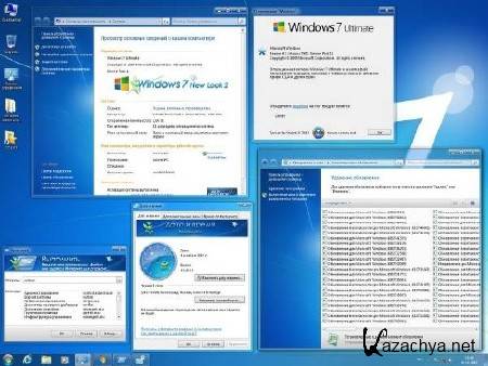 Windows 7 Ultimate SP1 x86 5 in 1 by GOLVER (10.2012/RUS)