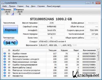 CrystalDiskInfo 5.1.0 RC 3 Portable by Noriyuki Miyazaki