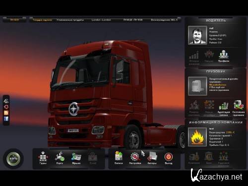 Euro Truck Simulator 2 [v.1.2.5.1] (2012/RUS/ENG/MULTI34/RePack  R.G. ILITA)