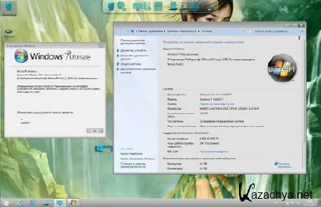 Windows 7 x86 Ultimate UralSOFT Full+Lite v.11.6.12 (RUS/2012)