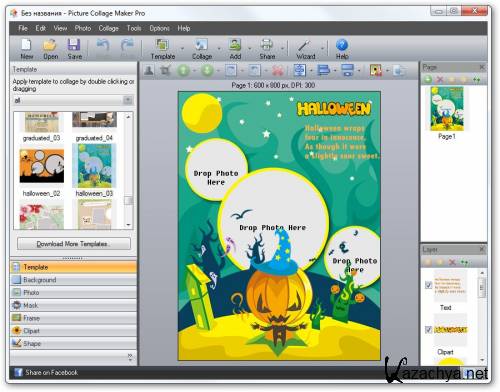 Picture Collage Maker Pro 3.3.6 Build 3598 Portable by SamDel ENG