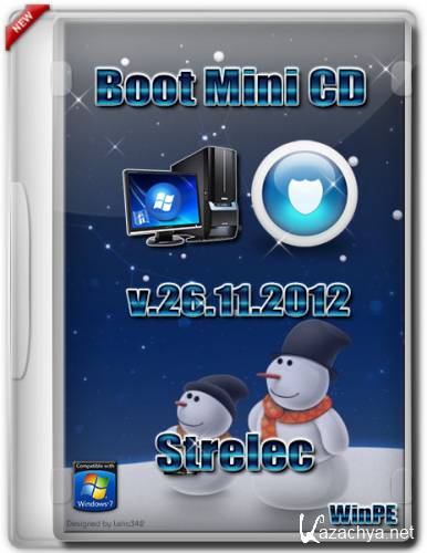 Boot CD Strelec x86 (Acronis+Paragon) 26.11.2012 [2012, RUS]