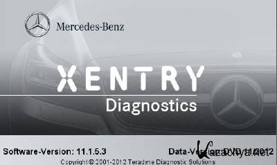 Mercedes DAS/XENTRY 11/2012