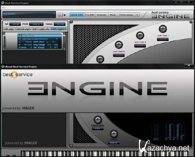 MAGIX / Best Service - Engine 2.1.0.186 STANDALONE.VSTi.RTAS.AU (Win+Mac) x86+x64 [28.11.2012, by KRock]