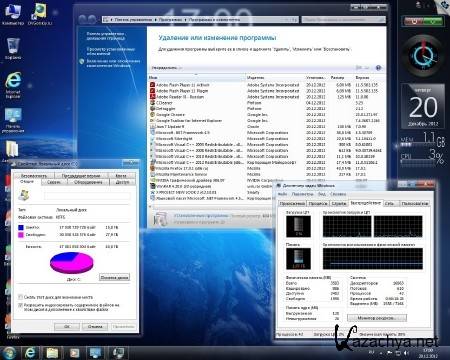 Windows 7 Ultimate x86 SP1 NL2 by OVGorskiy 12.12 (RUS/2012)