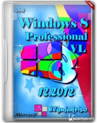 Windows 8 Pro VL x86 Elgujakviso Edition 12.2012 RUS