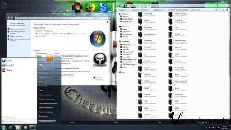 Windows 7 Ultimate SP1 x86/x64 Chereper Edition v.2.0 (RUS/2012)