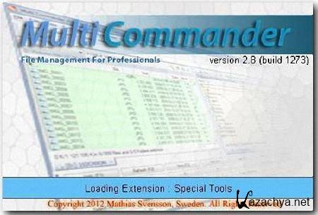 Multi Commander Portable 2.8.0.1273 ML/Rus (32/64) by Mathias Svensson