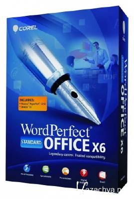 Corel WordPerfect Office X6 v.16.0.0.318 x86 [2012, ENG] + Crack