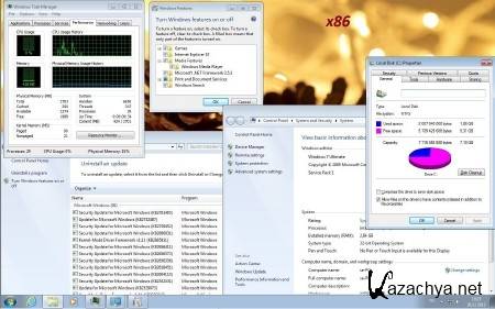 Windows 7 Ultimate SP1 x86/x64 DoomsDay SE (2012/RUS/ENG)