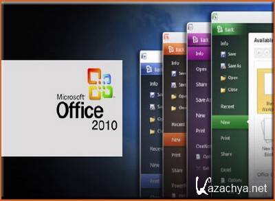 Microsoft Office 2010 SP1 14.0.6029.1000 VL Select Edition Russian [2012, by Krokoz] (2xDVD: x86+x64)