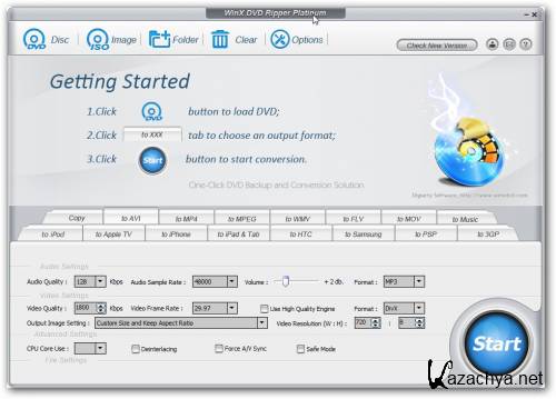 WinX DVD Ripper Platinum 7.0.0.24 ENG