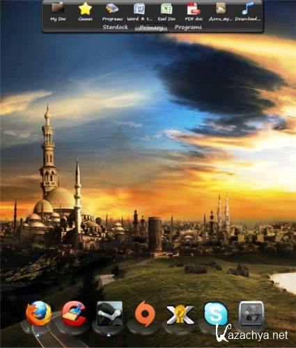 Stardock ObjectDock Plus v.2.01 Rus