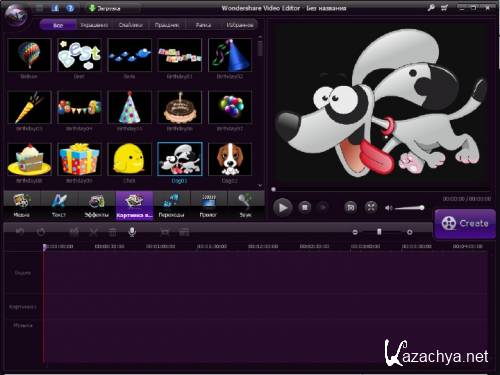 Wondershare Video Editor 3.1.1.1 (Eng/Rus_2012)