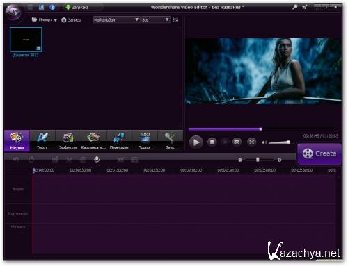 Wondershare Video Editor 3.1.1.1 Portable by SamDel RUS/ENG