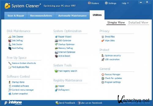 Pointstone System Cleaner 7.0.4.190 (ENG_2012)