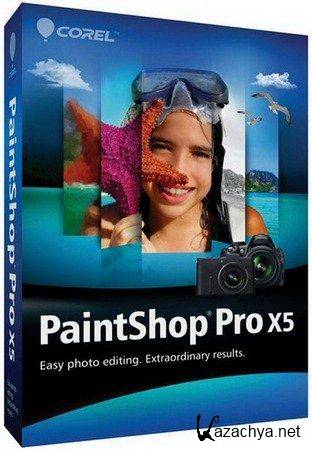 Corel PaintShop Pro X5 SP1 15.1.0.10 + Portable