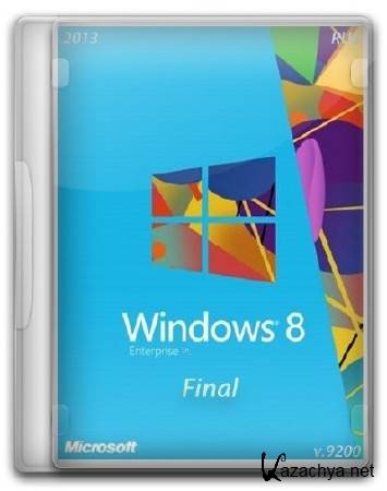 Windows 8 Enterprise VL 9200 Final (x86/x64/RUS/2013)