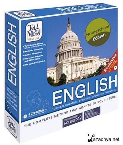 Tell Me More English 8.0: Beginner, Intermediate, Advanced, Business