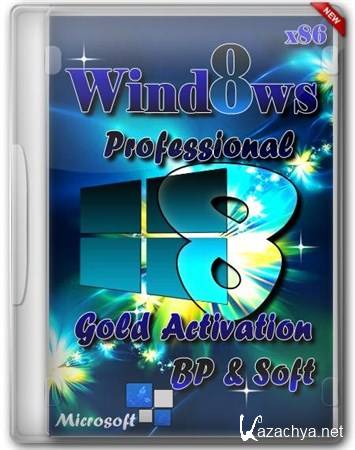Windows 8 x86 Professional Gold Activation BP & Soft (2013/RUS)