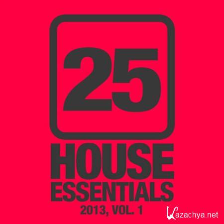 VA - 25 House Essentials 2013 Vol.1 (2013)