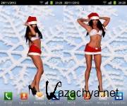 Sexy Miss Santa Dancing LWP v1.03 (Android)