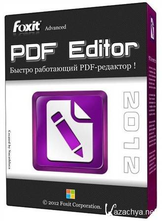 Foxit Advanced PDF Editor 3.04 Ru Portable by Invictus (2013)