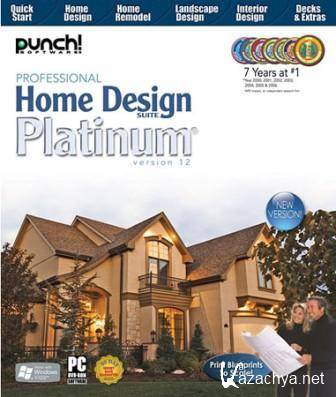 Punch! Professional Home Design Platinum v.12.0.2 (2012/ENG/PC/Win All)