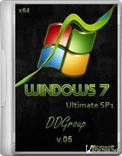 Windows 7 Ultimate SP1 DDGroup v.5 (x64/RUS/01.02.13)