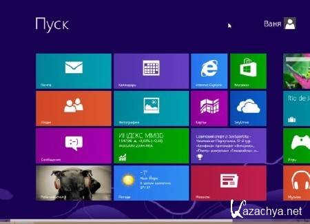 Windows 8 x64  Professional & Office2013 Final by Vannza v.01.2013 (RUS/2012)