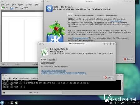 Chakra (Arch + KDE) 2013.02 Benz (x86-64/1xDVD/2013)