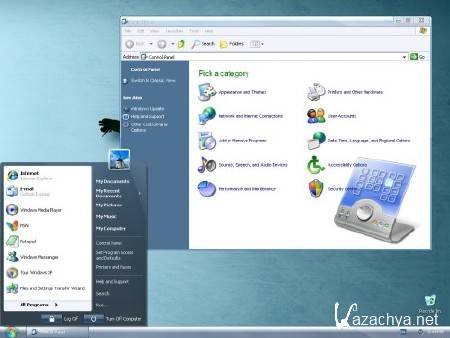 English Windows XP Professional SP3 VL with updates on 15.02.2013