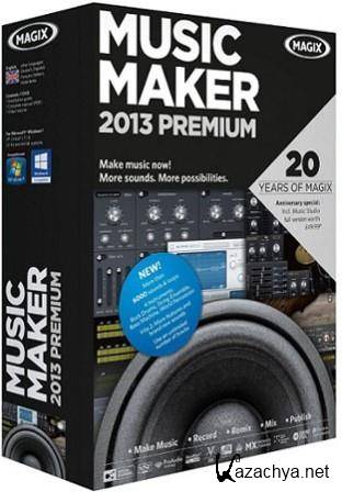 MAGIX Music Maker 2013 Premium MX (2013/ENG/PC/Win All)