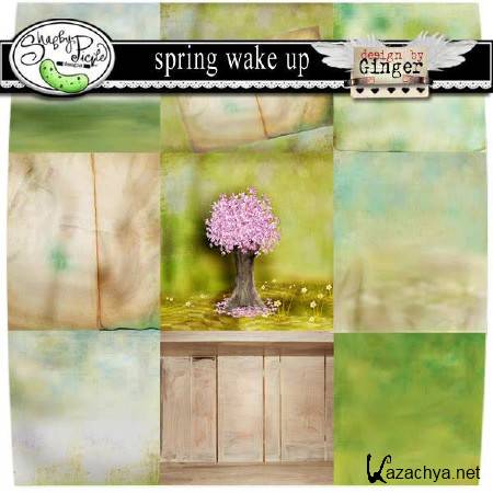 Scrapbooking kit - Spring Wake Up