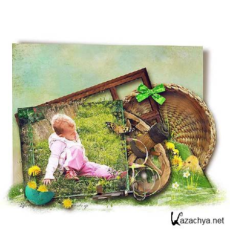 Scrapbooking kit - Spring Wake Up