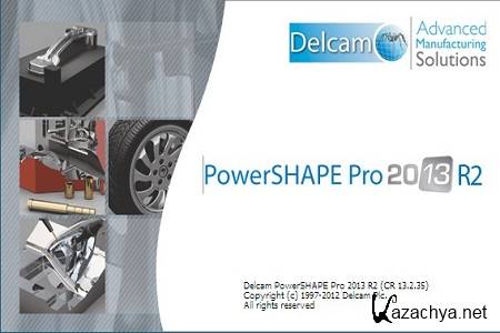Delcam PowerSHAPE 2013 ( R2 SP0 CR 13235, MULTi / Rus )