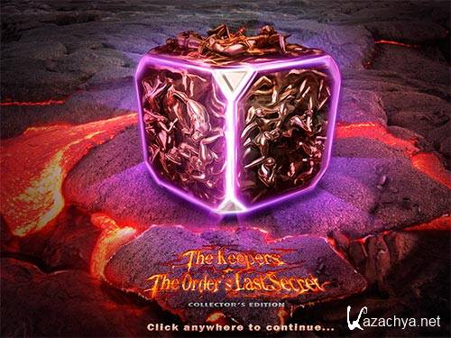 The Keepers 2 The Order's Last Secret Collector's Edition The Keepers 2 The Order's Last Secret Collector's Edition