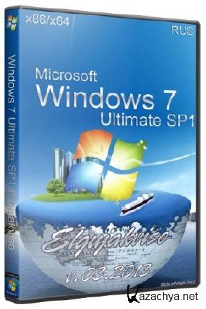 Windows 7 Ultimate SP1 x86/x64 Elgujakviso Edition 03.2013/RUS