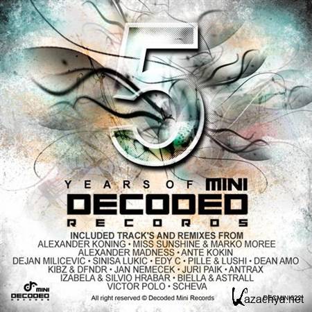 VA - 5 Years Of Decoded Mini Records (2013)