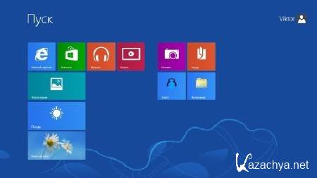 Windows 8 Pro x64 with Aero Glass by Bukmop (Rus/2013)