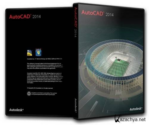 Autodesk AutoCAD 2014 Rus
