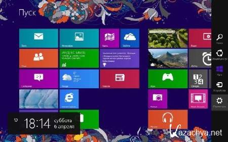 Microsoft Windows 8 Pro 6.3 Lite-FM by Lopatkin (x86/RU/06.04.2013)