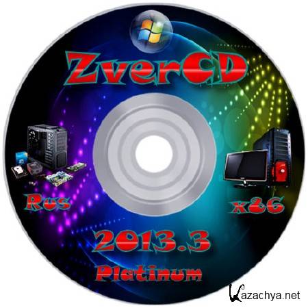 ZverCD 2013.3 x86 (2013/Rus/Pc/WinAll)