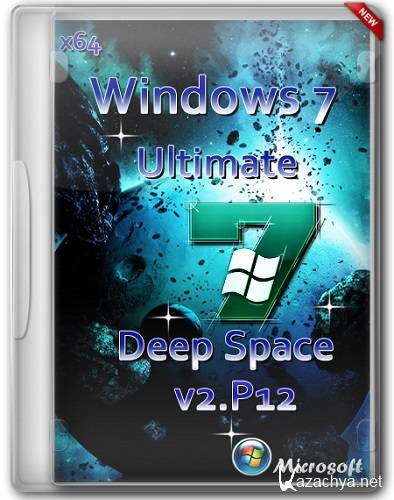 Windows 7 Ultimate SP1 Deep Space x64  v.2.P12 (2013/Rus)