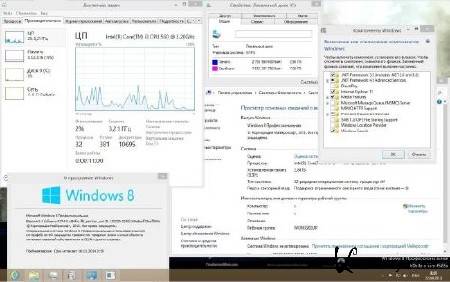 Microsoft Windows 8.1 Pro 6.3 build 9374 by Lopatkin (x86/RU/2013) XX DesktopPC