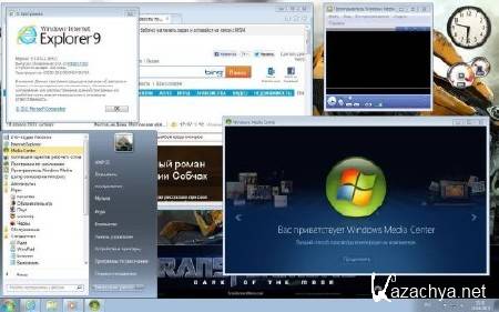 Windows 7 Ultimate SP1 x86/x64 IV-XIII IE9 STABLE by Lopatkin (2013/RUS)