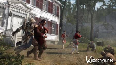 Assassin's Creed 3: Deluxe Edition (2012/1.05/12 DLC/RUS/ML) Steam-Rip R.G. 